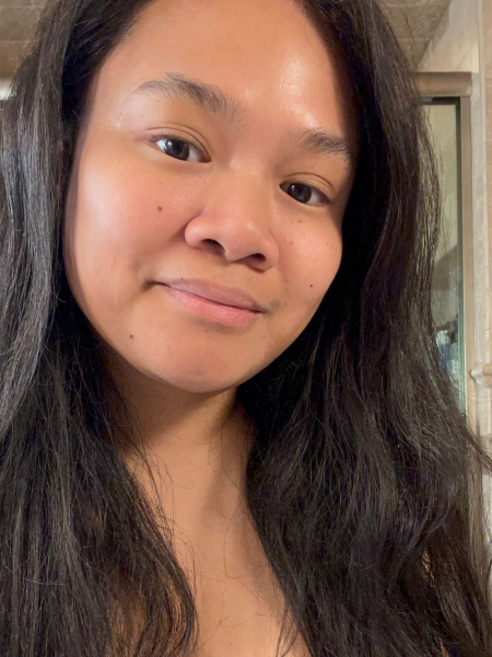 Image may contain Person Skin Face Head Dimples and Adult