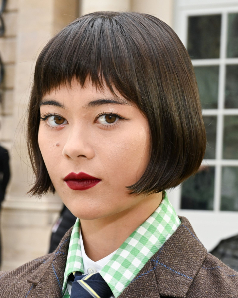 bowl cut with bangs  2026 hair trends